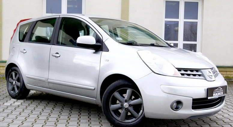 Nissan Note cena 12999 przebieg: 170000, rok produkcji 2008 z Kąty Wrocławskie małe 277